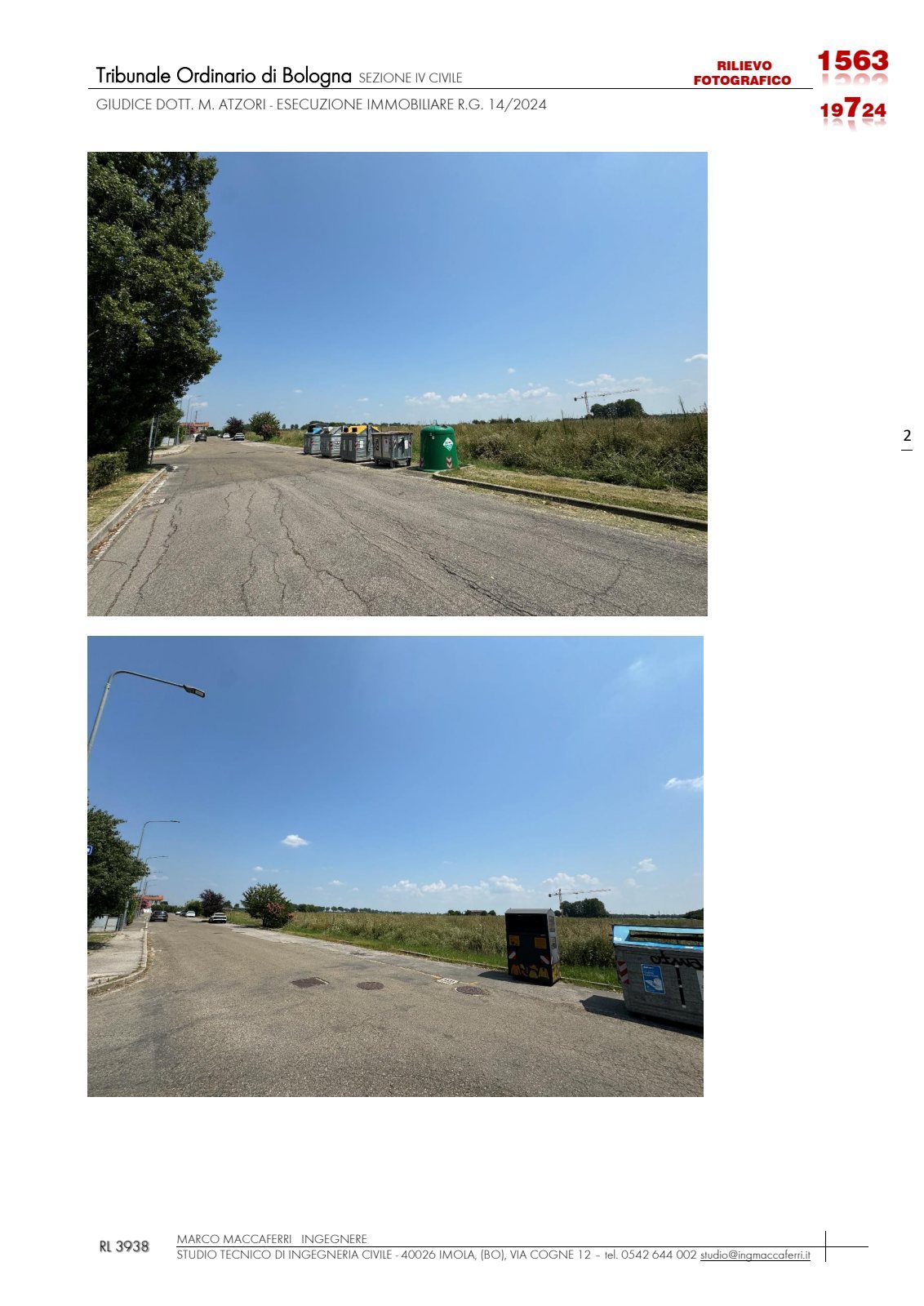 Terreno in via don Minzoni a Molinella — asta giudiziaria — fotografia 3