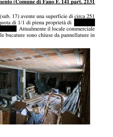 Immobile commerciale in Via Nolfi 35 a Fano — 67.596 € — asta giudiziaria — fotografia 2