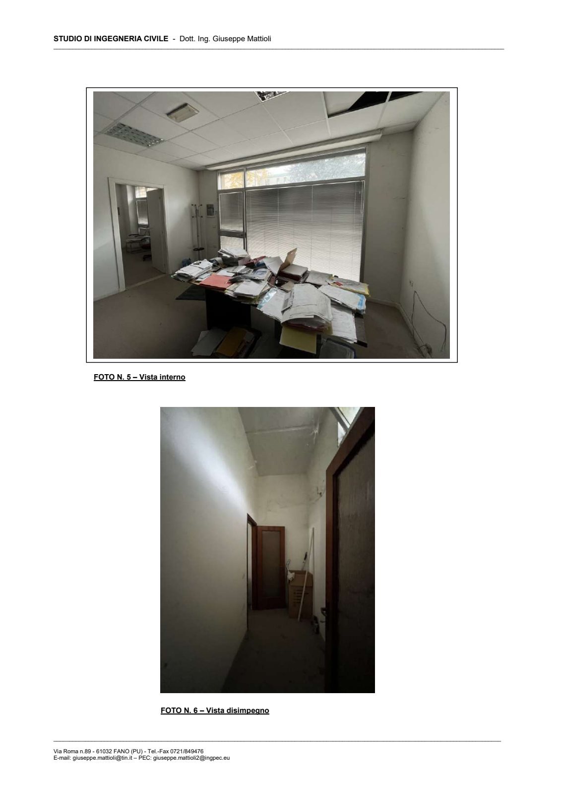 Immobile commerciale in Localita' Tavernelle a Colli al Metauro — asta giudiziaria — fotografia 4