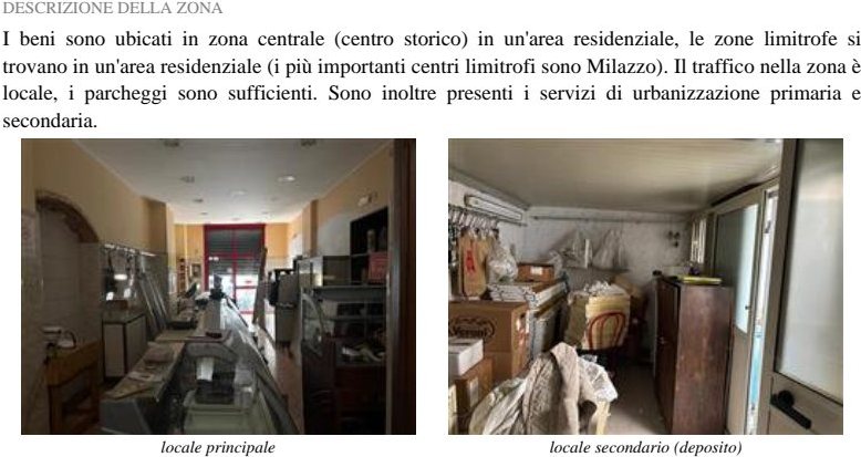 Immobile commerciale in Via Giuseppe… a Barcellona Pozzo di Gotto — asta giudiziaria — fotografia 2