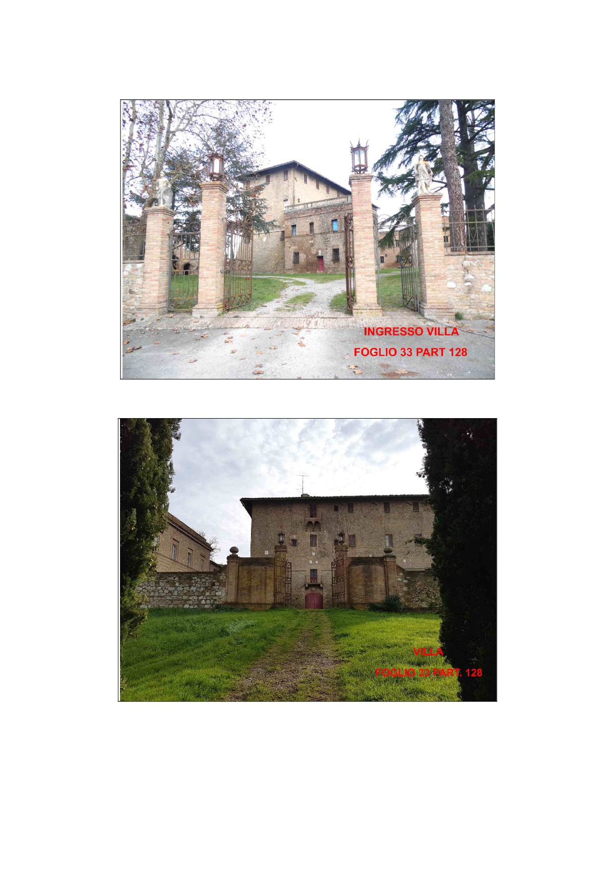 Compendio pignorato a Buonconvento, Siena