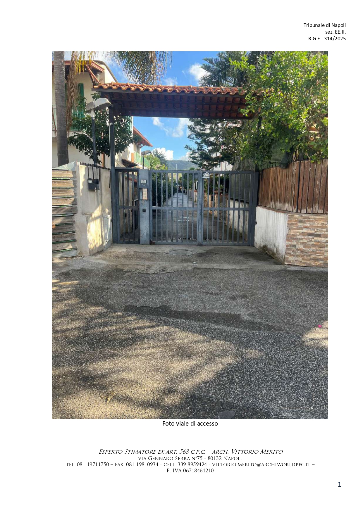 Villino a Quarto, Napoli