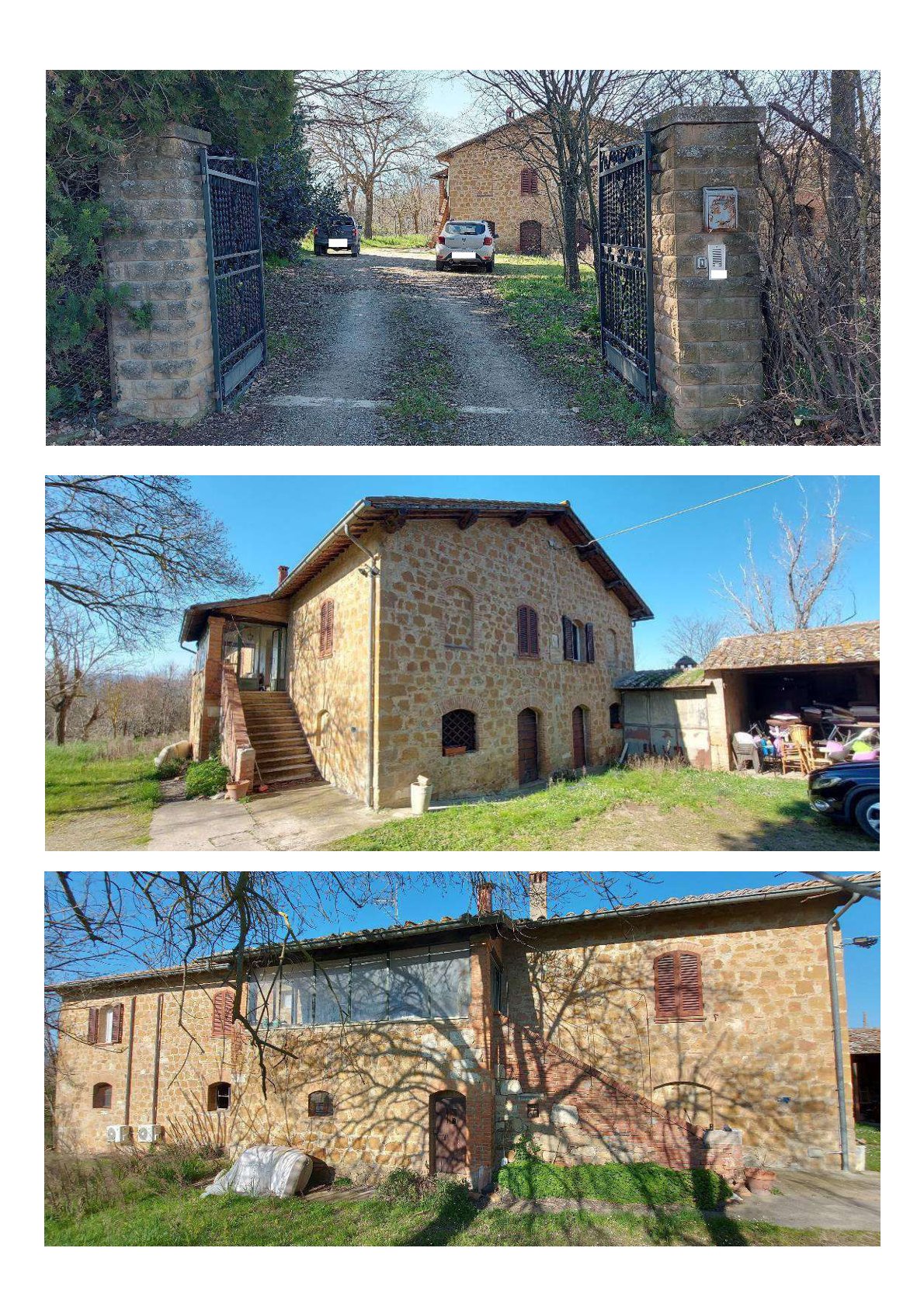 Compendio pignorato a Pienza, Siena