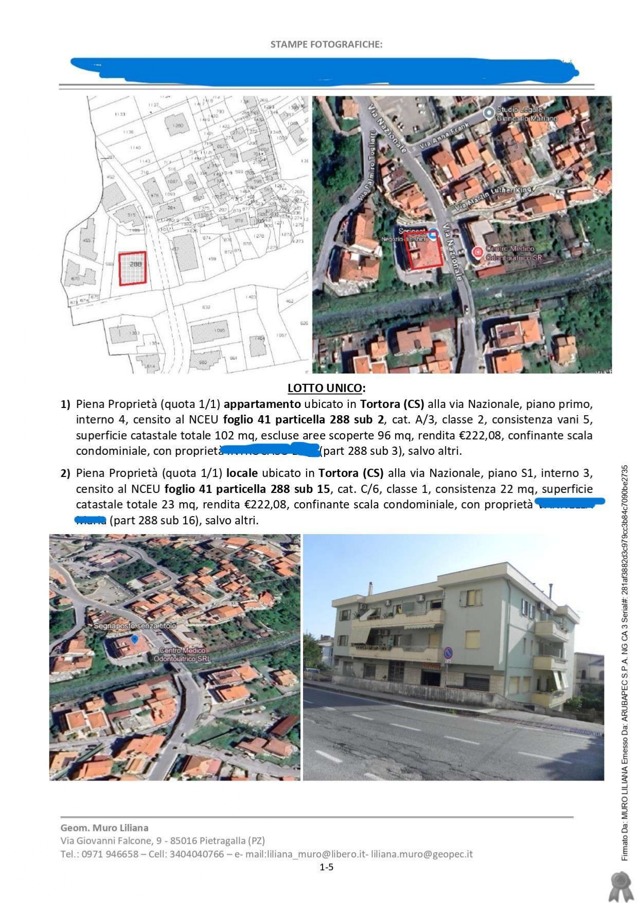 Abitazione civile a Tortora, Cosenza