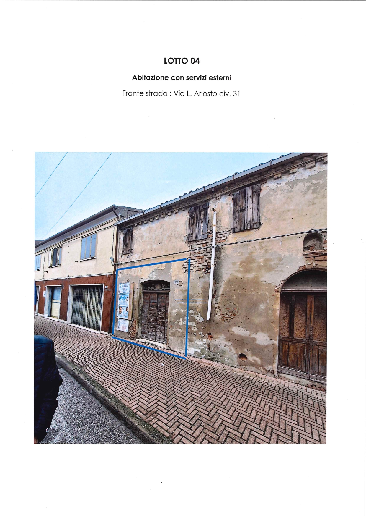 Negozio a Fiscaglia, Ferrara