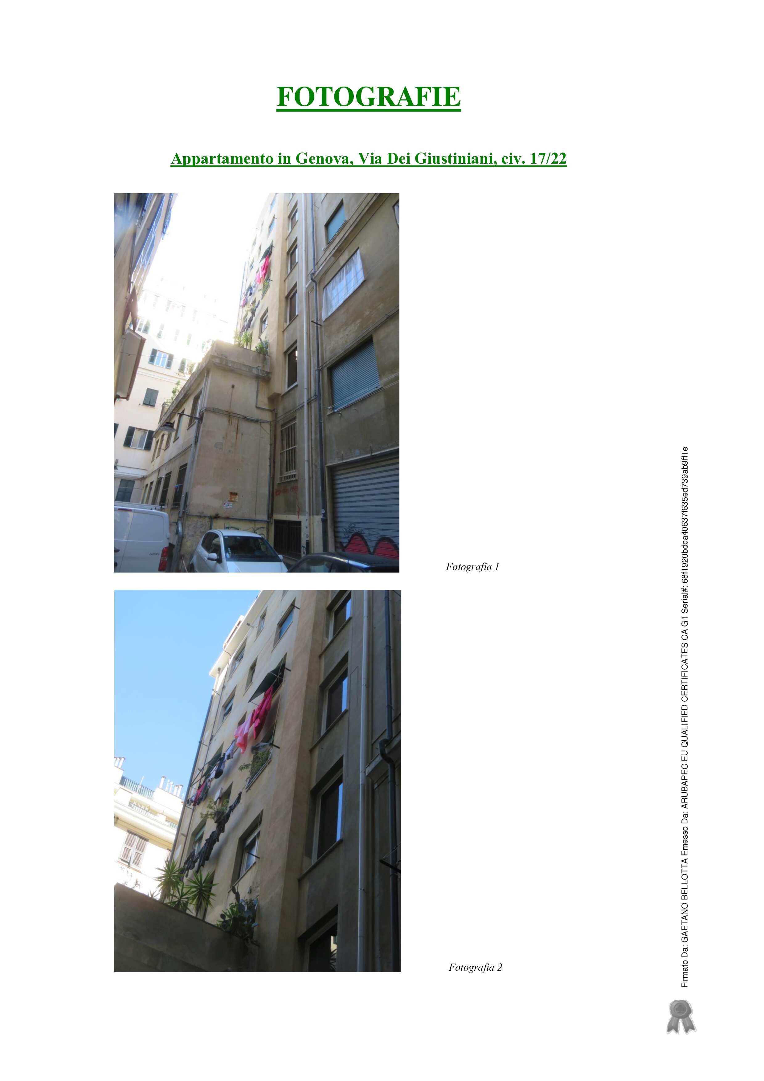 Abitazione popolare a Genova