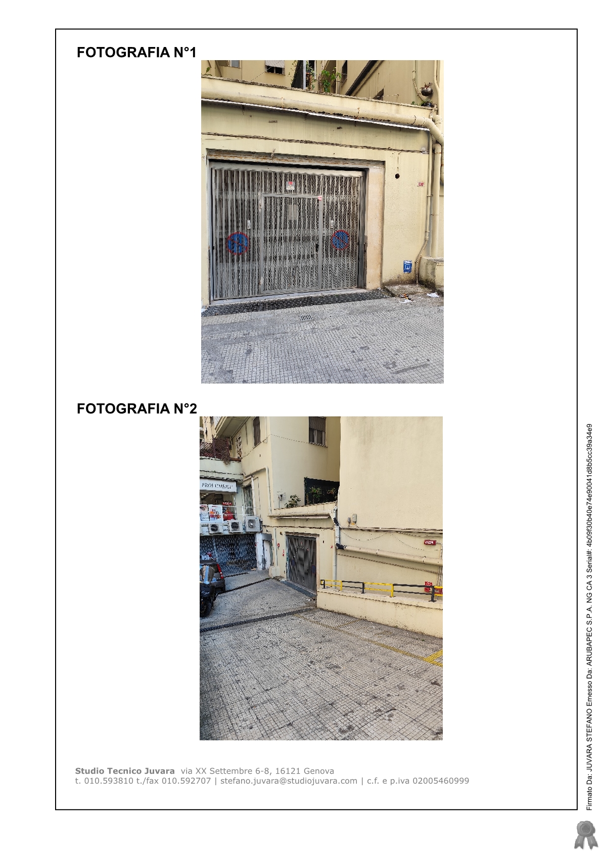 Posto auto a Genova