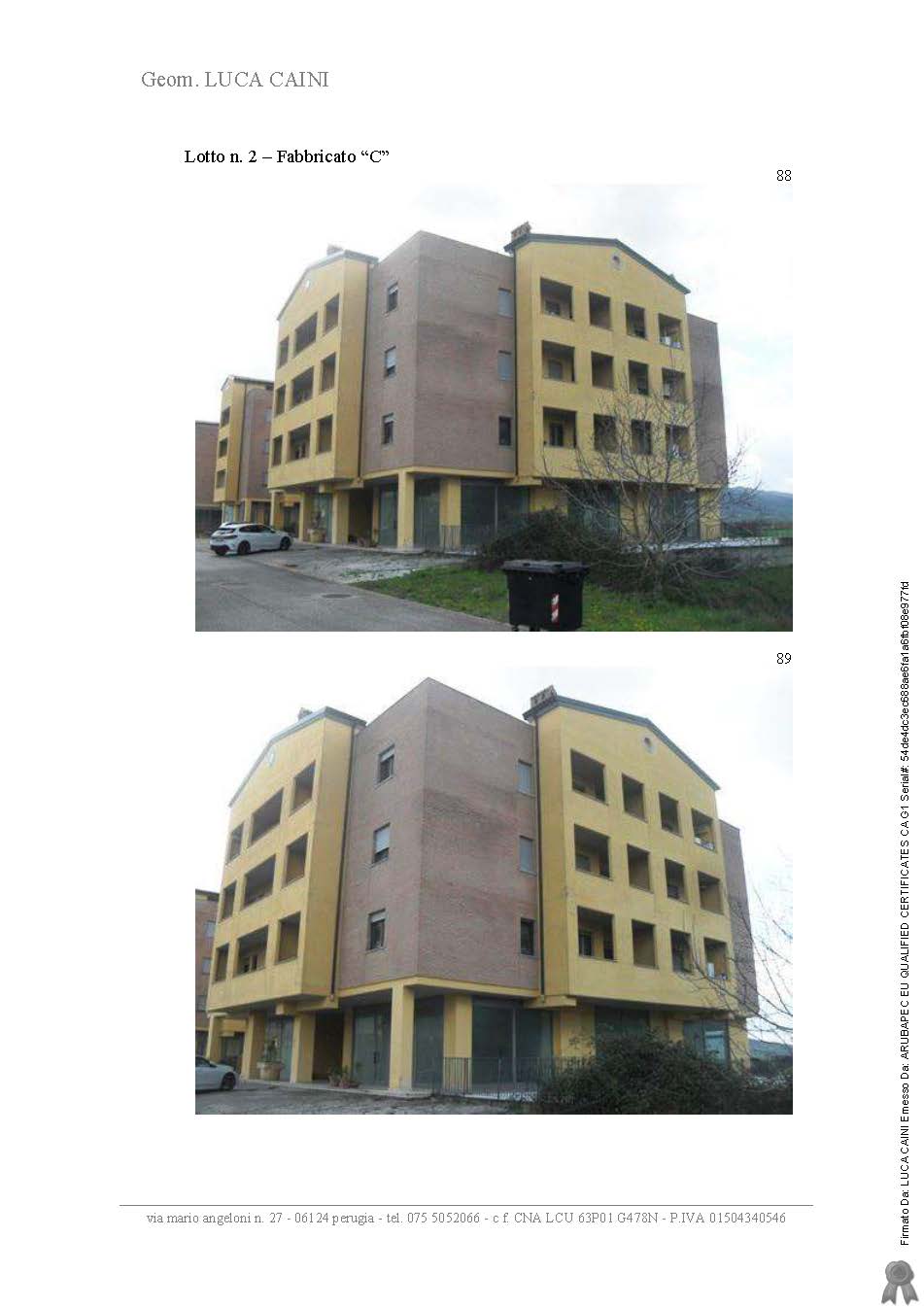 Fabbricato a Magione, Perugia
