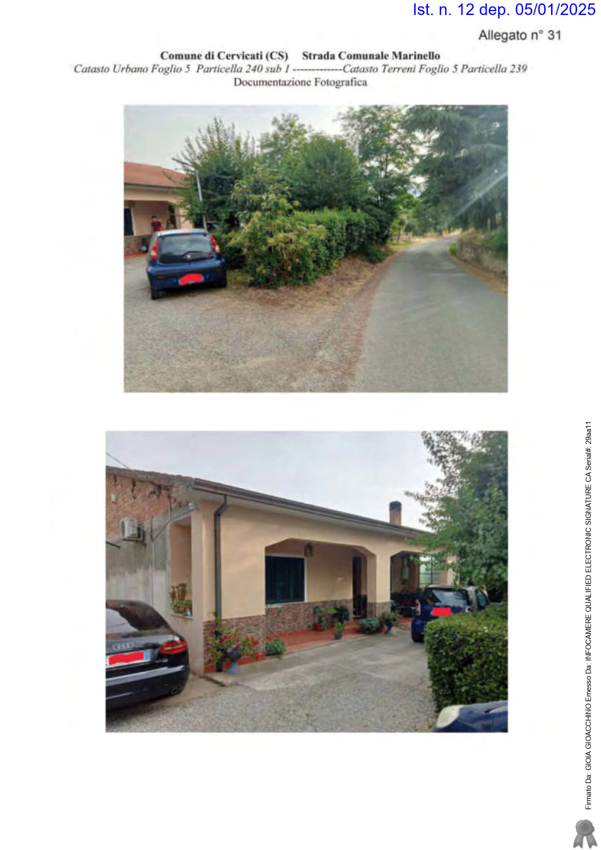 Abitazione economica a Cervicati, Cosenza
