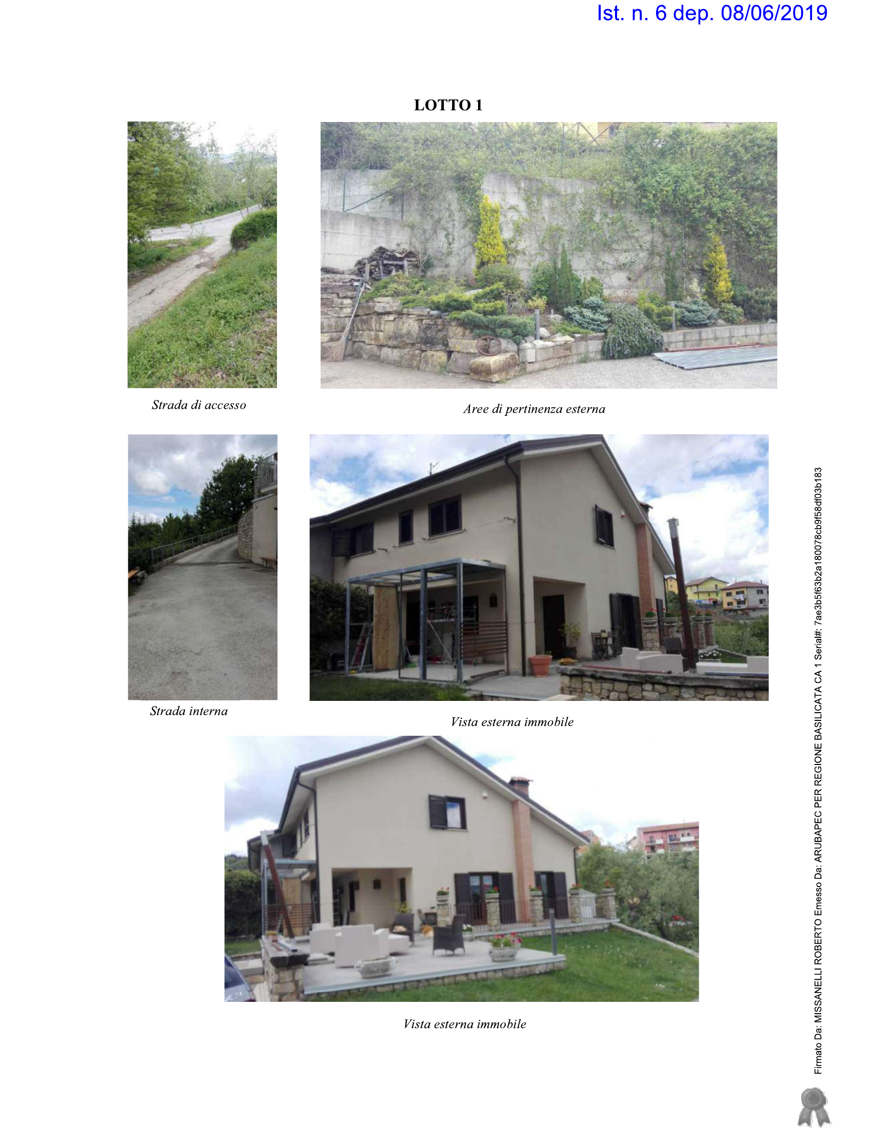 Villa a Pignola, Potenza