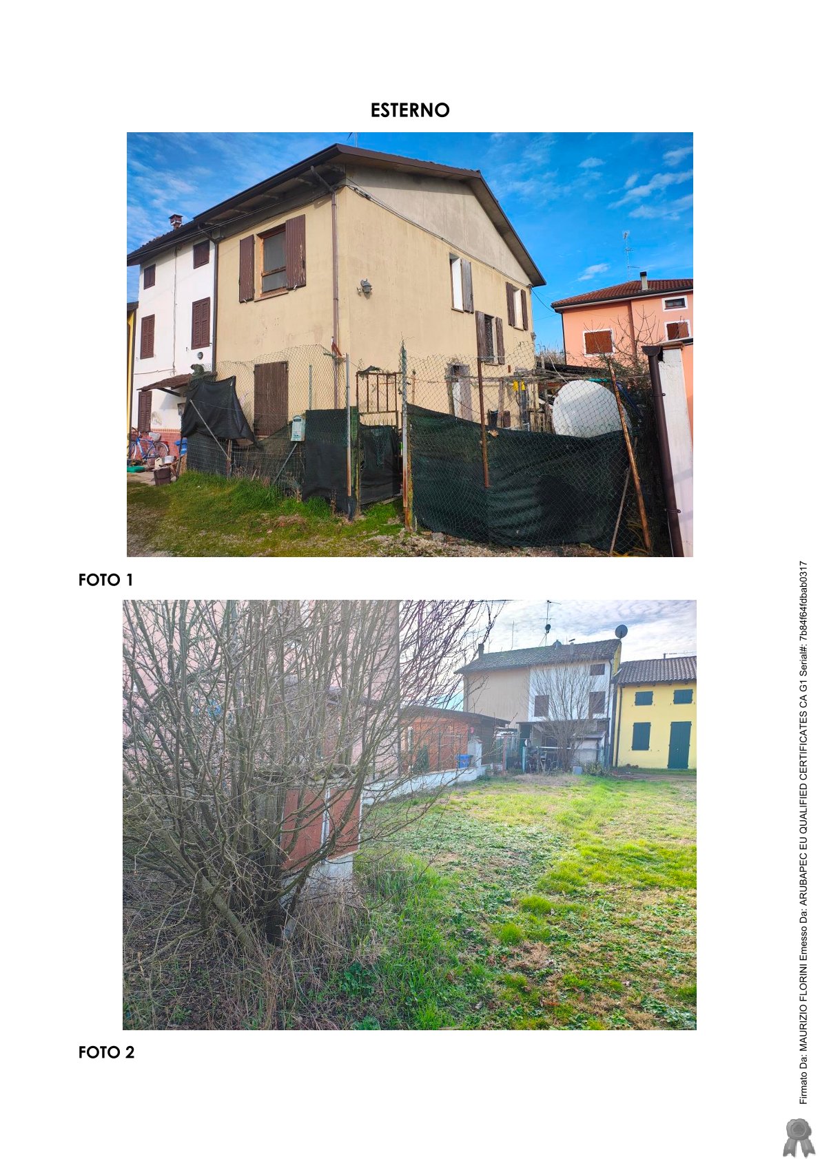 Abitazione civile a Camposanto, Modena
