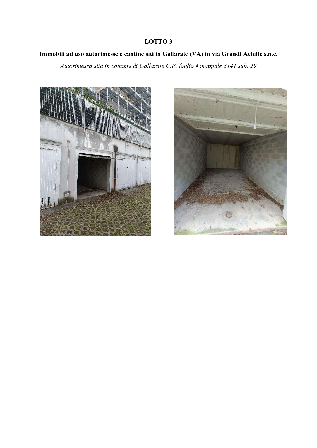 Garage o autorimessa a Gallarate, Varese