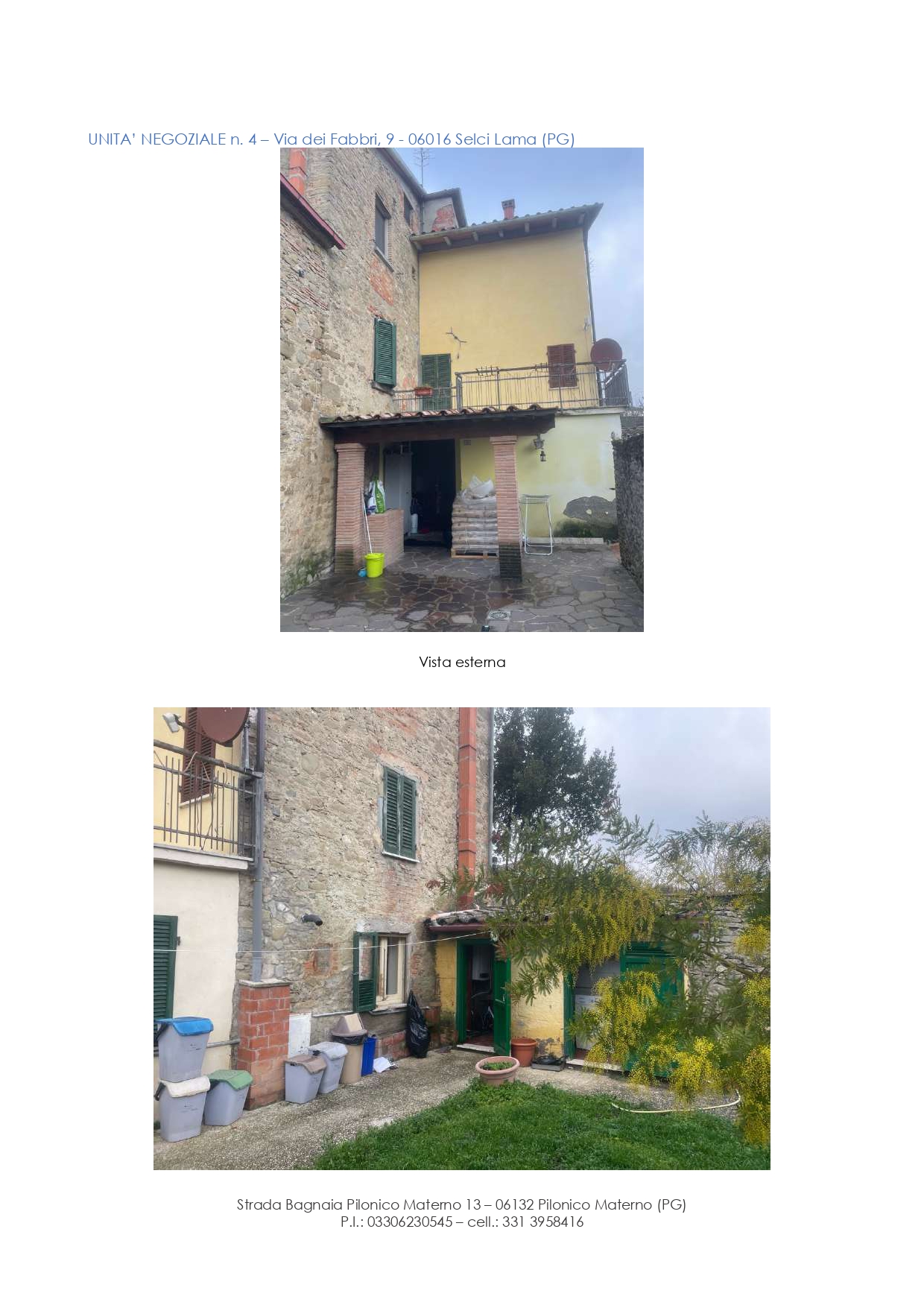 Abitazione economica a San Giustino, Perugia