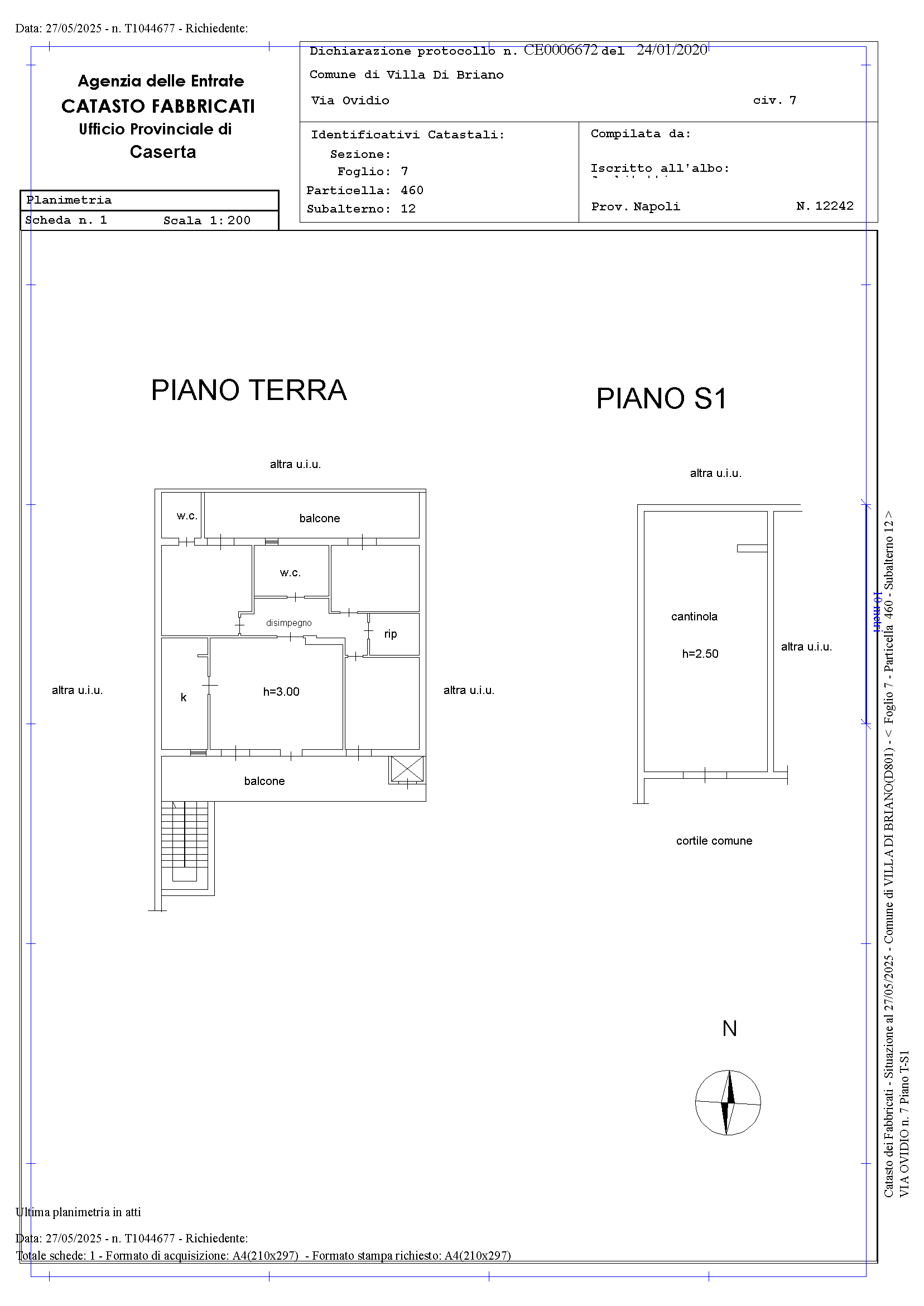 Abitazione civile a Villa di Briano, Caserta