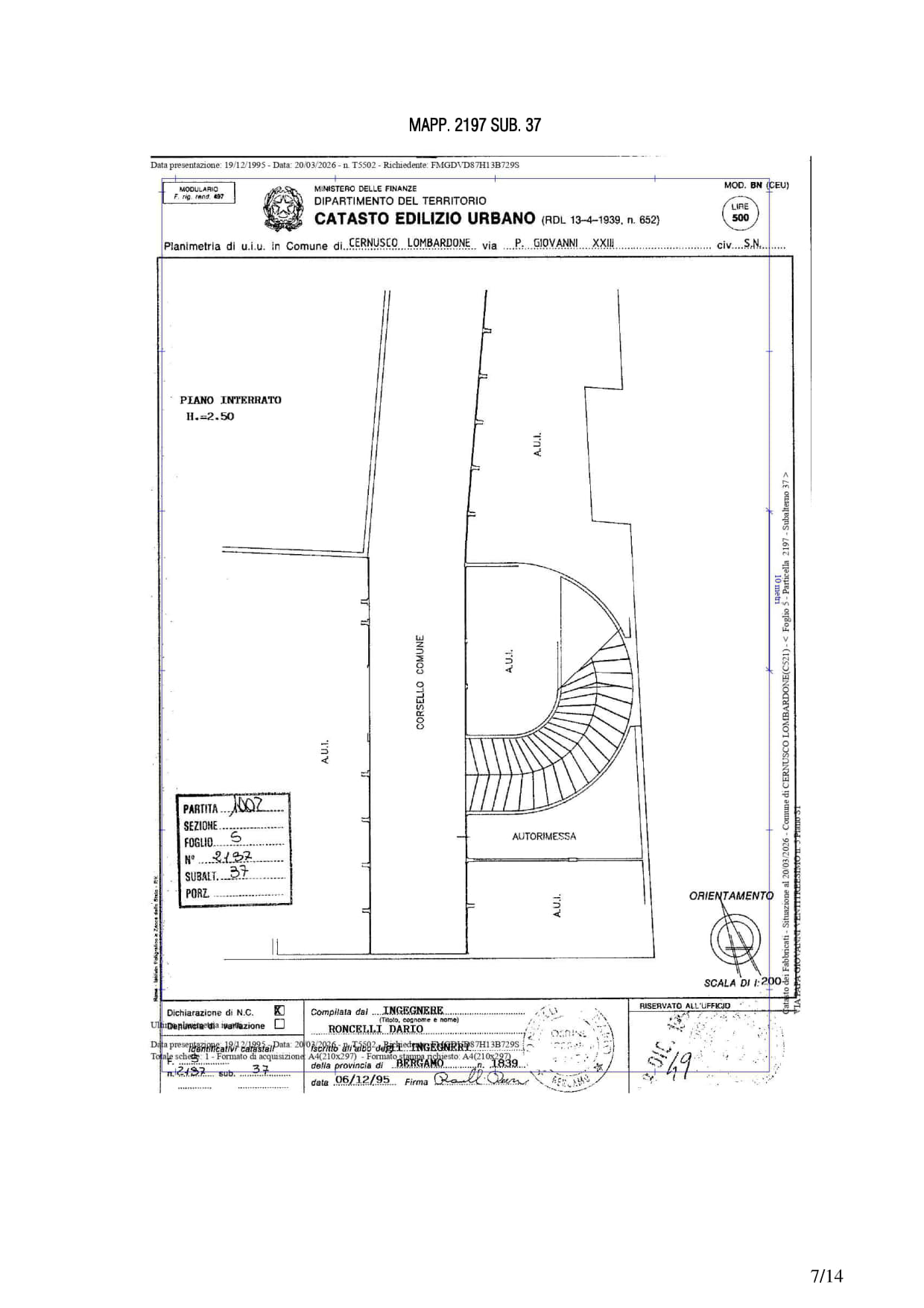 Ufficio a Cernusco Lombardone (Lecco) — 251.800 € — asta giudiziaria — fotografia 4