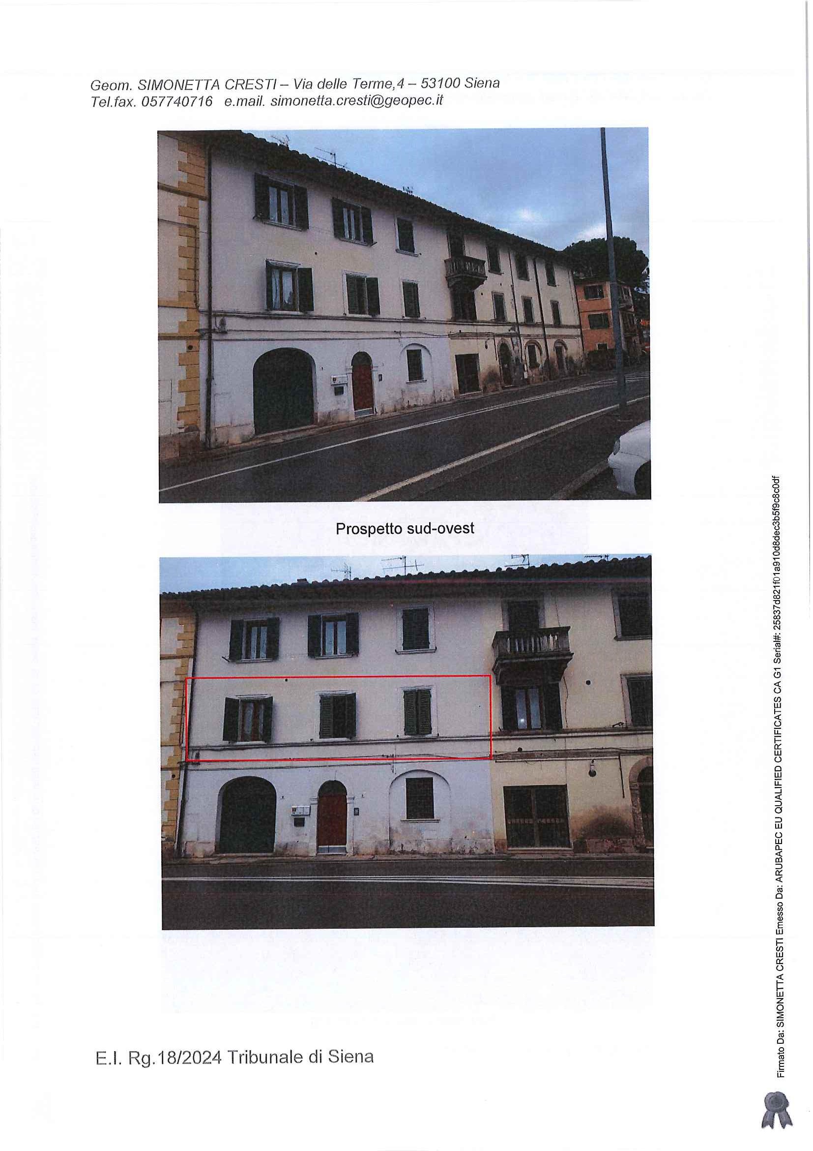 Abitazione popolare a Poggibonsi, Siena