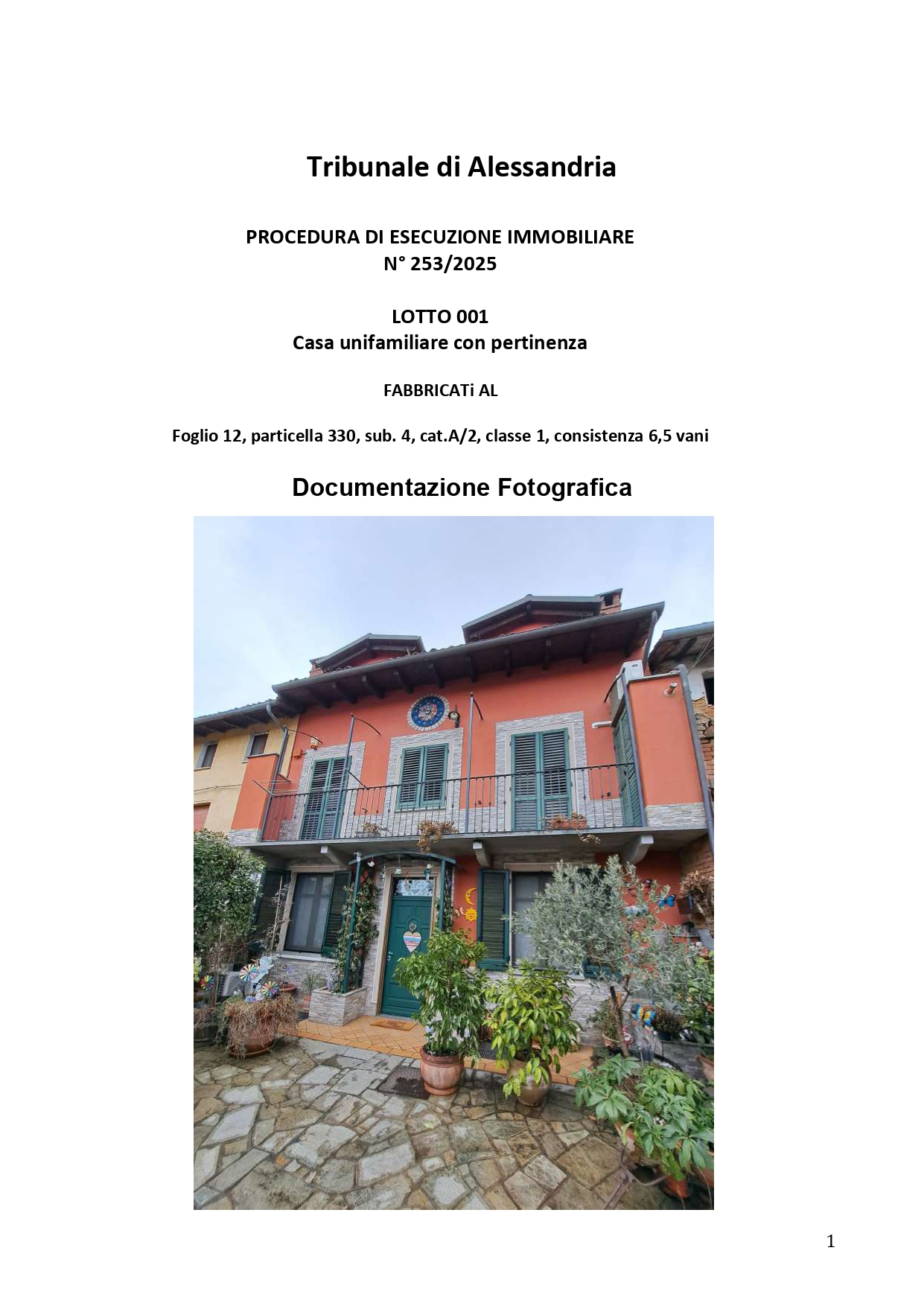 Abitazione civile a Quattordio, Alessandria