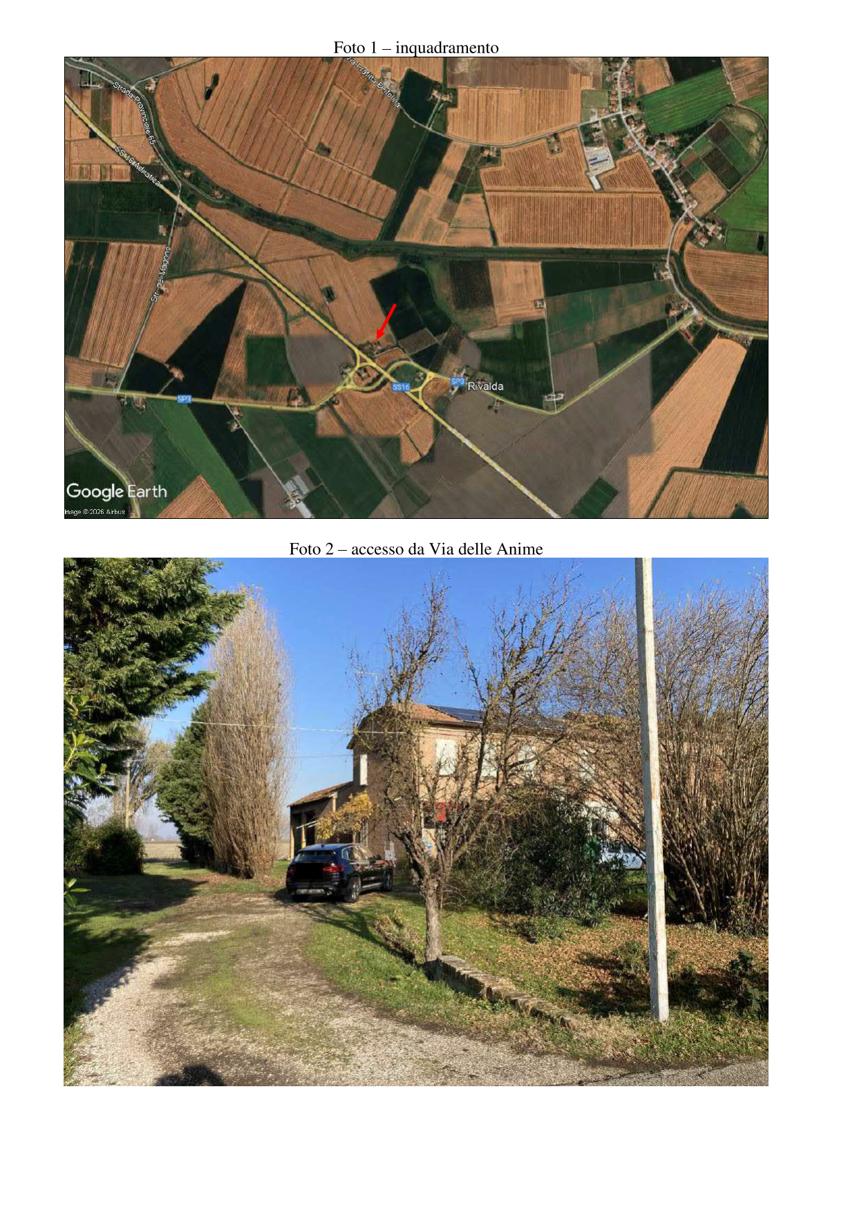 Abitazione rurale a Argenta, Ferrara
