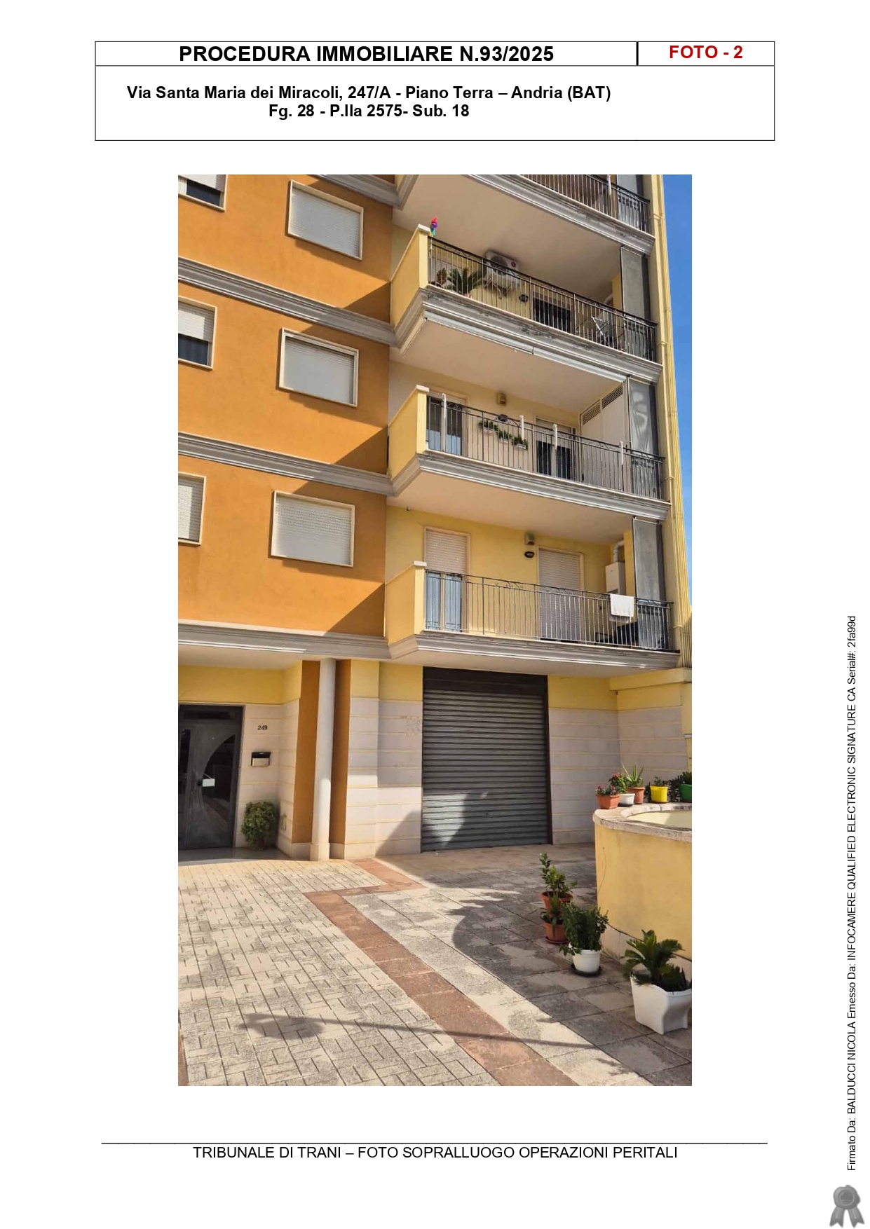 Negozio o bottega a Andria (Barletta-Andria-Trani) — 149.956 € — asta giudiziaria — fotografia 2