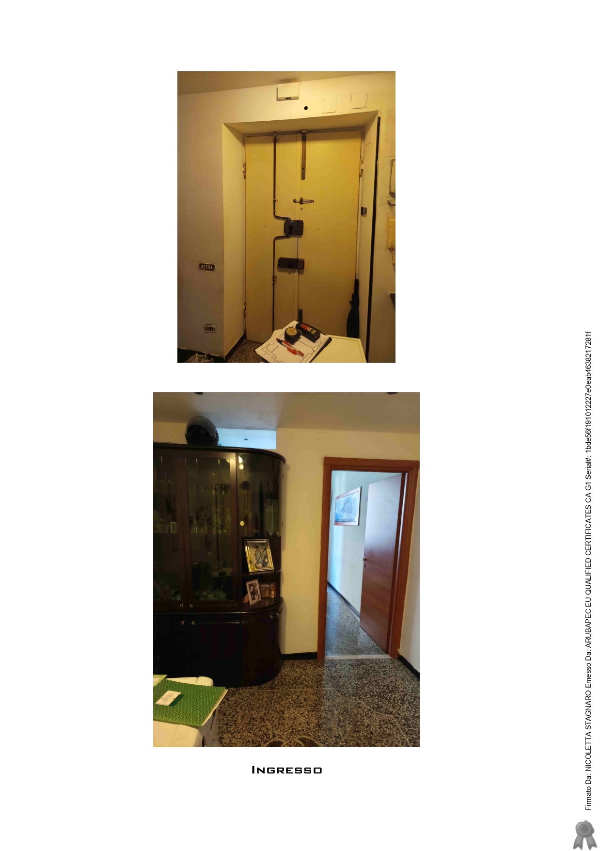 Abitazione economica in Lungobisagno Istria, 7 a Genova — asta giudiziaria — fotografia 2