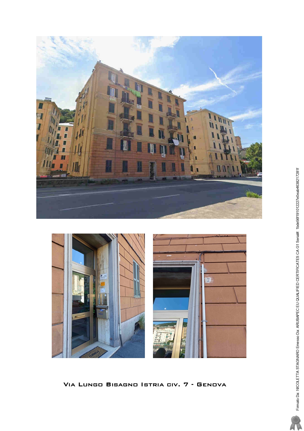 Abitazione economica in Lungobisagno Istria, 7 a Genova — asta giudiziaria — fotografia 3