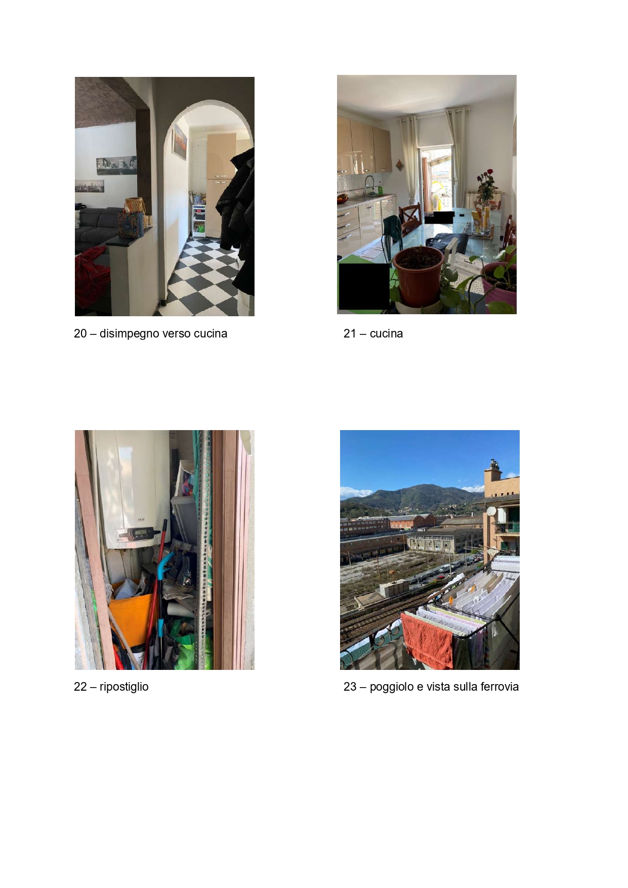 Abitazione economica in Via Germano Jori 24 interno 12 a Genova — asta giudiziaria — fotografia 6