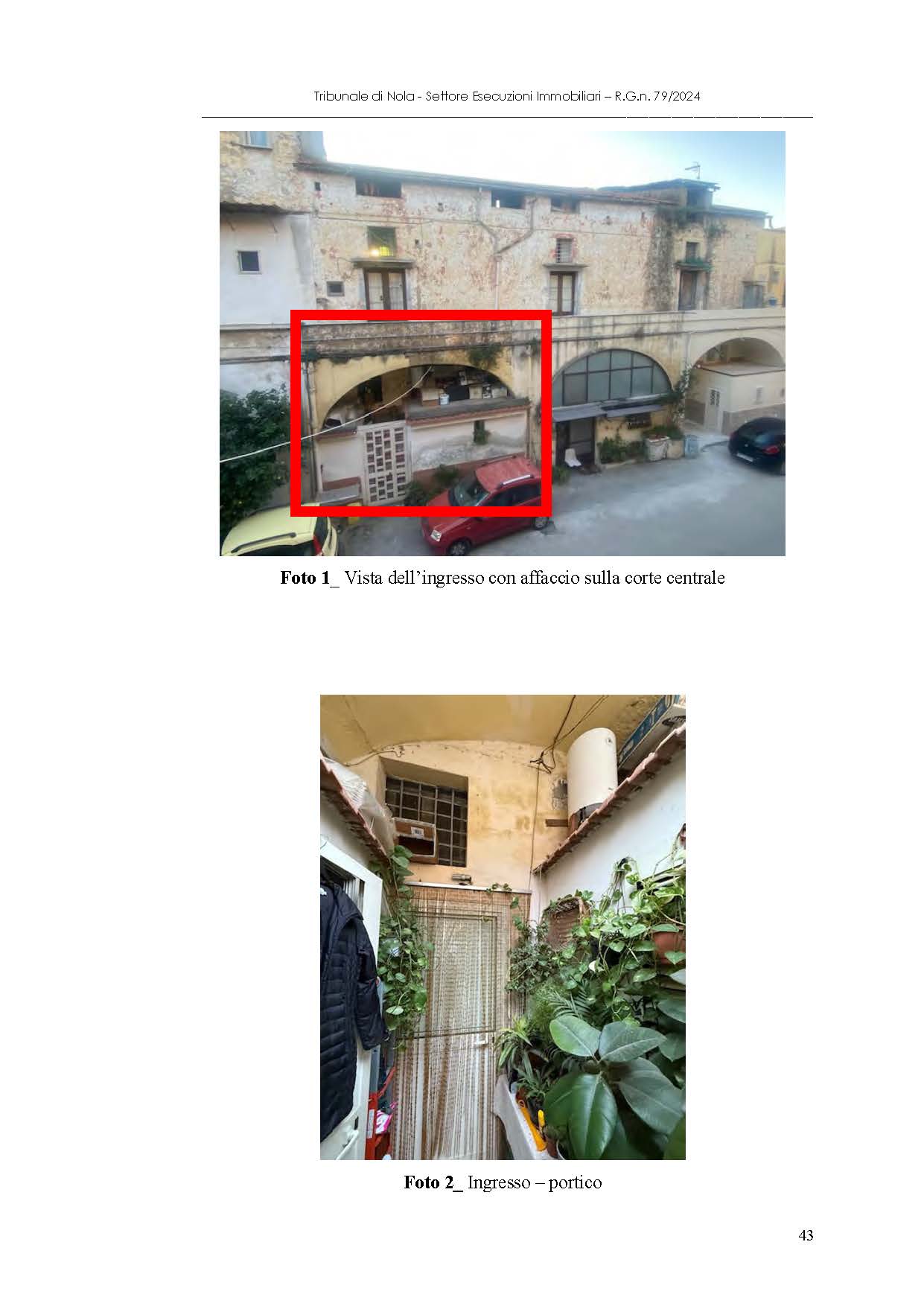 Abitazione civile in Corso Vittorio Emanuele II, 29 a Acerra — 35.287 € — asta giudiziaria — fotografia 2