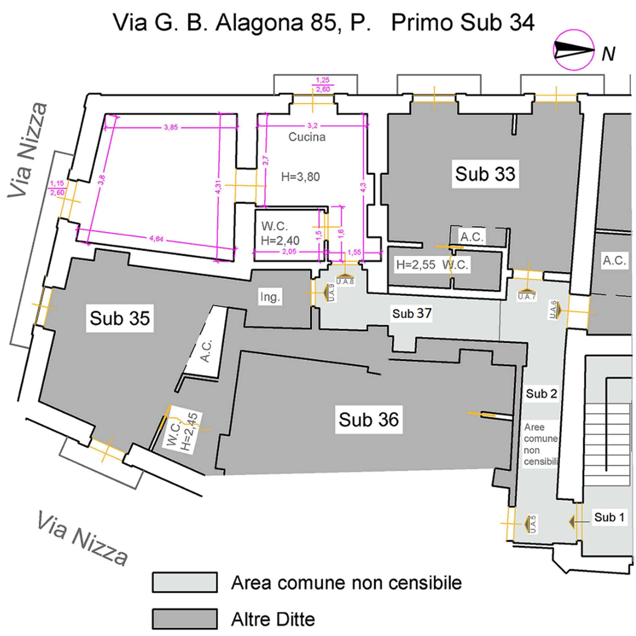 Abitazione civile in Via Gian Battista Alagona… a Siracusa — 94.252 € — asta giudiziaria — fotografia 6