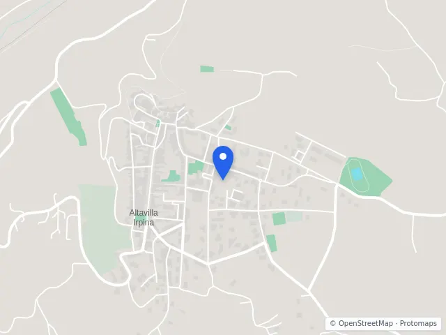 Mappa di Altavilla Irpina, Avellino