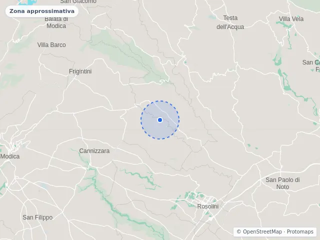 Mappa di Rosolini, Siracusa