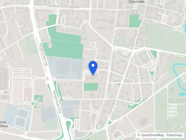 Mappa di Vimercate, Monza e della Brianza