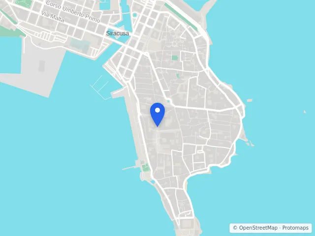 Mappa di Siracusa