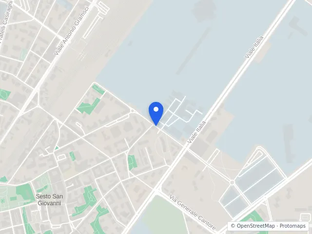 Mappa di Sesto San Giovanni, Milano