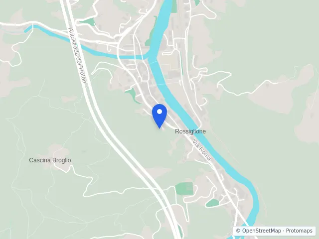 Mappa di Rossiglione, Genova