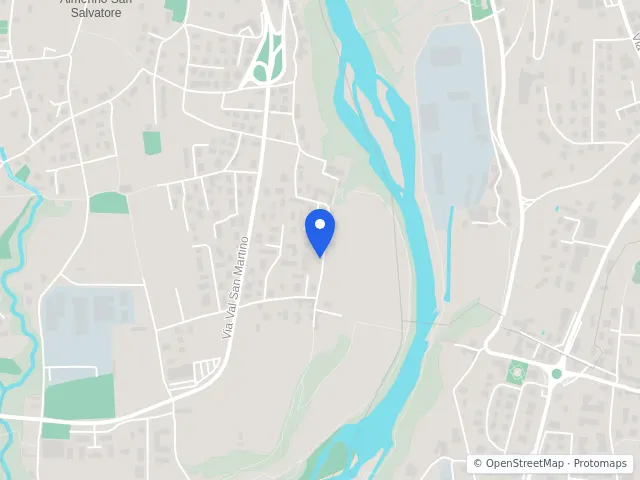Mappa di Almenno San Salvatore, Bergamo