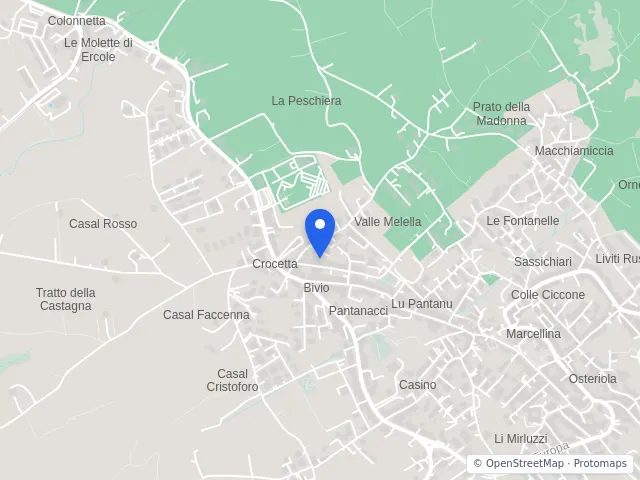 Mappa di Marcellina, Roma