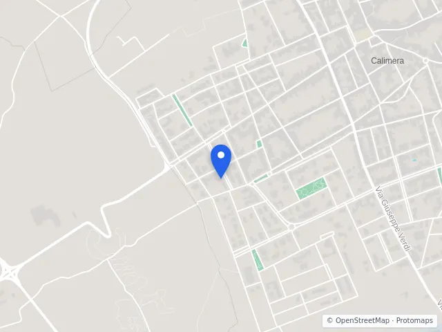Mappa di Calimera, Lecce