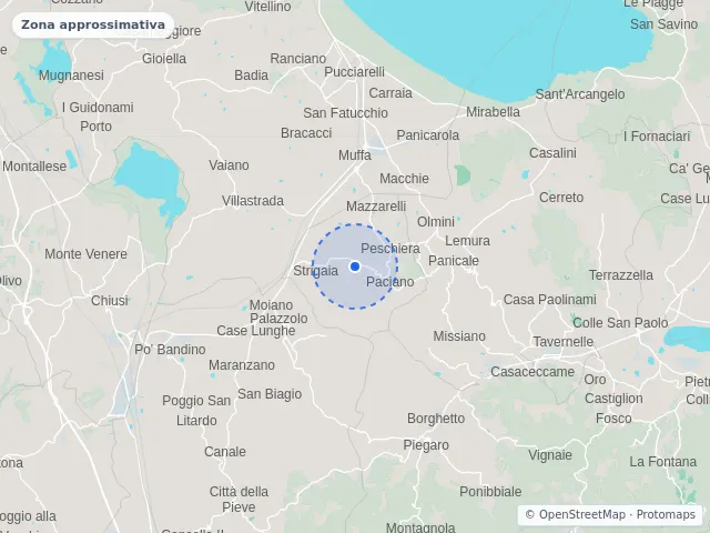 Mappa di Paciano, Perugia