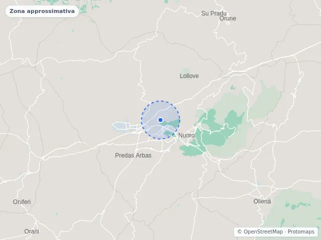 Mappa di Nuoro