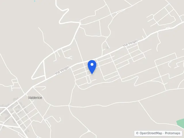 Mappa di Valderice, Trapani