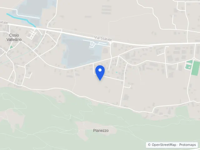 Mappa di Cosio Valtellino, Sondrio
