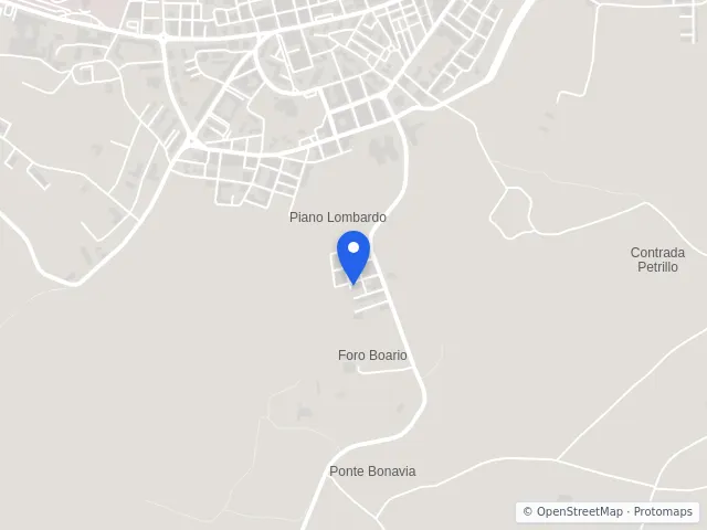Mappa di Canicattì, Agrigento