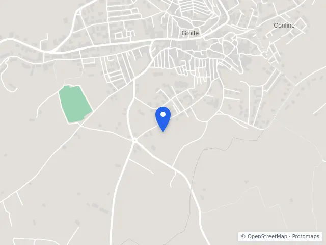 Mappa di Grotte, Agrigento
