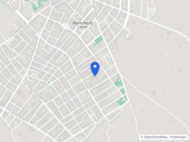 Mappa di Monteroni di Lecce, Lecce