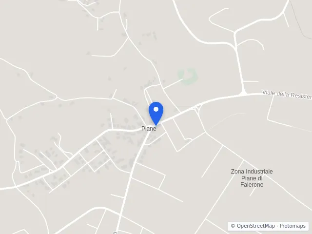 Mappa di Falerone, Fermo