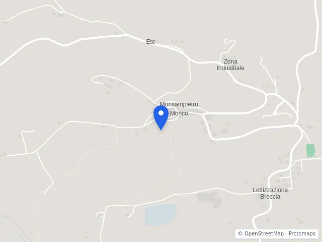 Mappa di Monsampietro Morico, Fermo