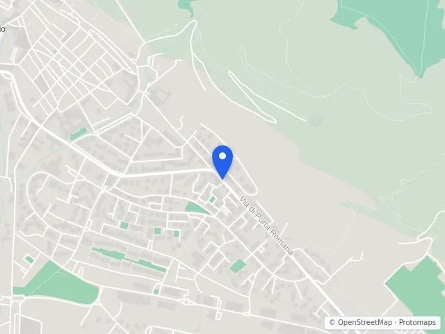 Mappa di Gubbio, Perugia