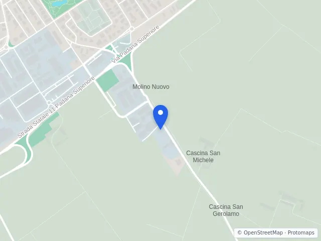 Mappa di Gorgonzola, Milano