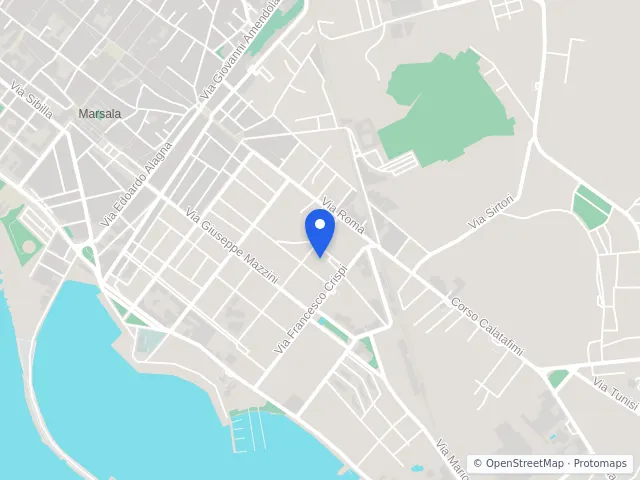Mappa di Marsala, Trapani
