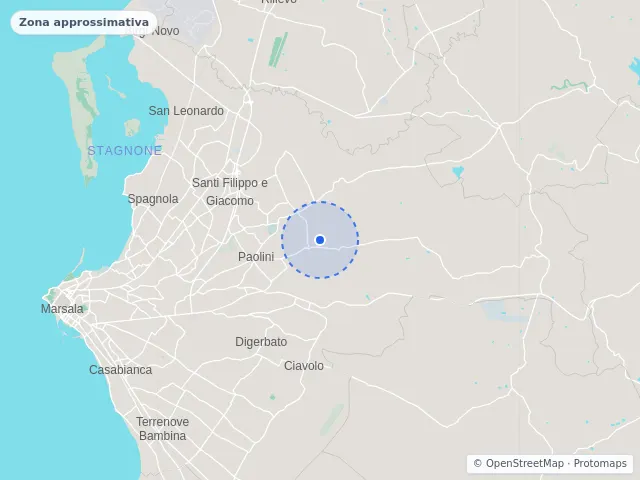 Mappa di Marsala, Trapani